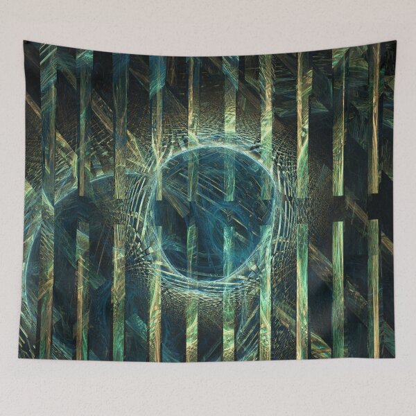 Item preview, Abstract Space Holes Fractal Art designed and sold by mrhighsky.
