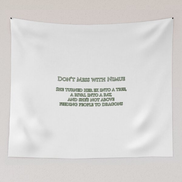 Item preview, Don't Mess With Nimue designed and sold by AF Stewart Art Designs.
