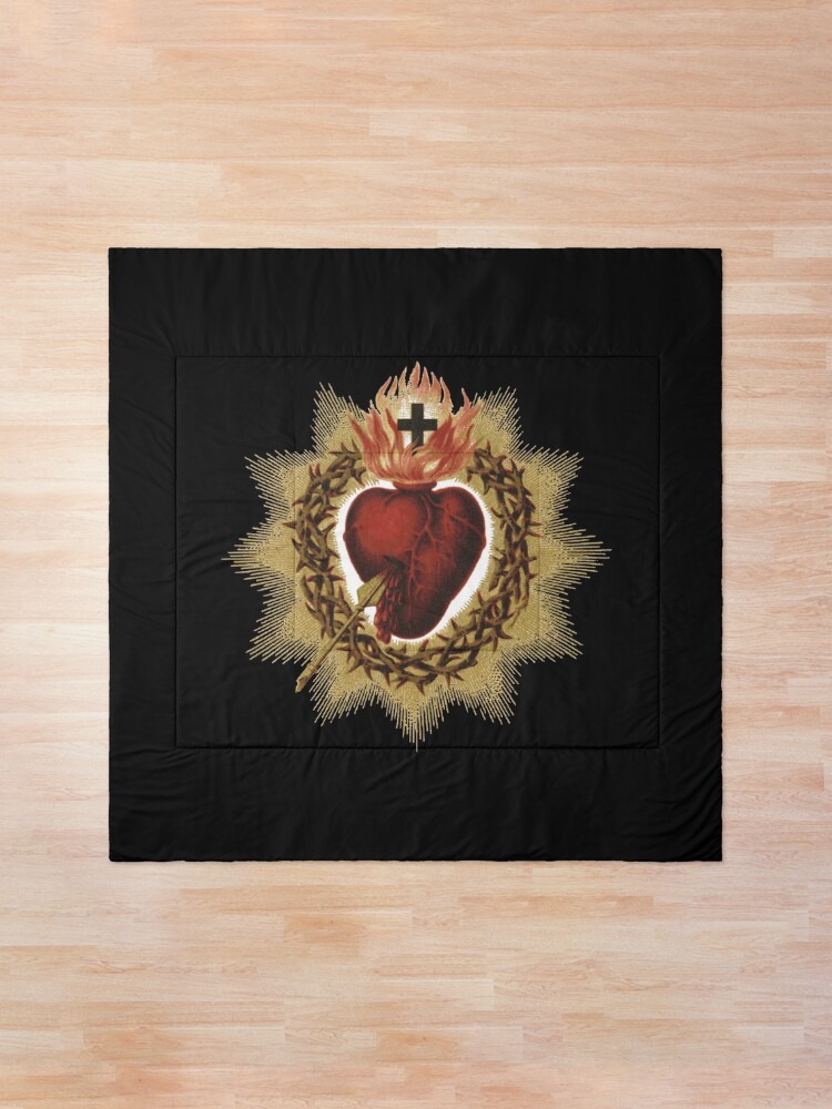 Alternate view of Sacred Heart of Jesus Catholic Comforter