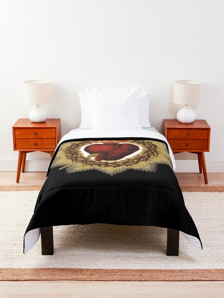 Alternate view of Sacred Heart of Jesus Catholic Comforter