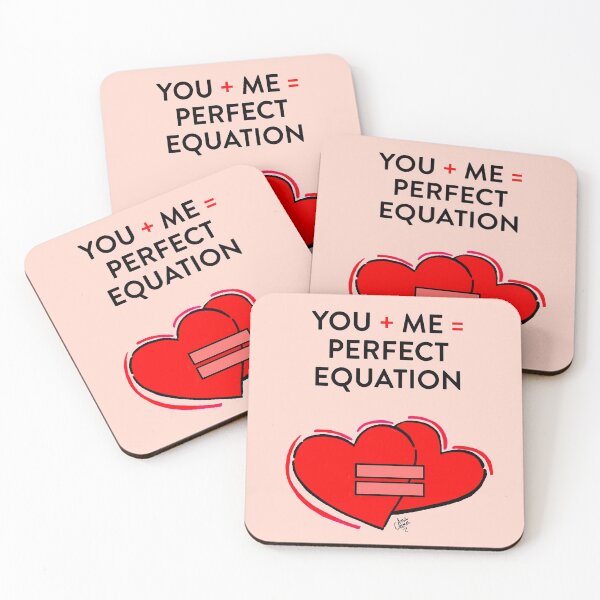 Item preview, Perfect Equation | Valentine's Day designed and sold by anaclaragf.