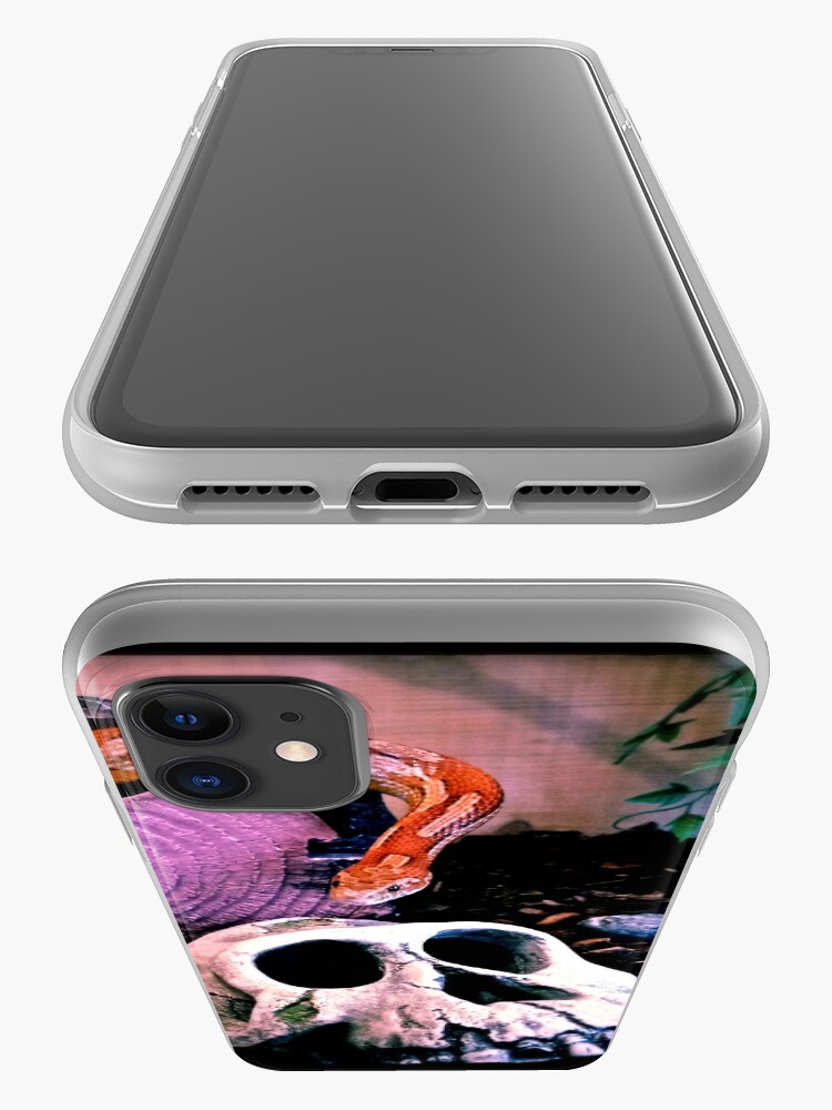 Alternative Ansicht von Snake or Skull iPhone-Hülle