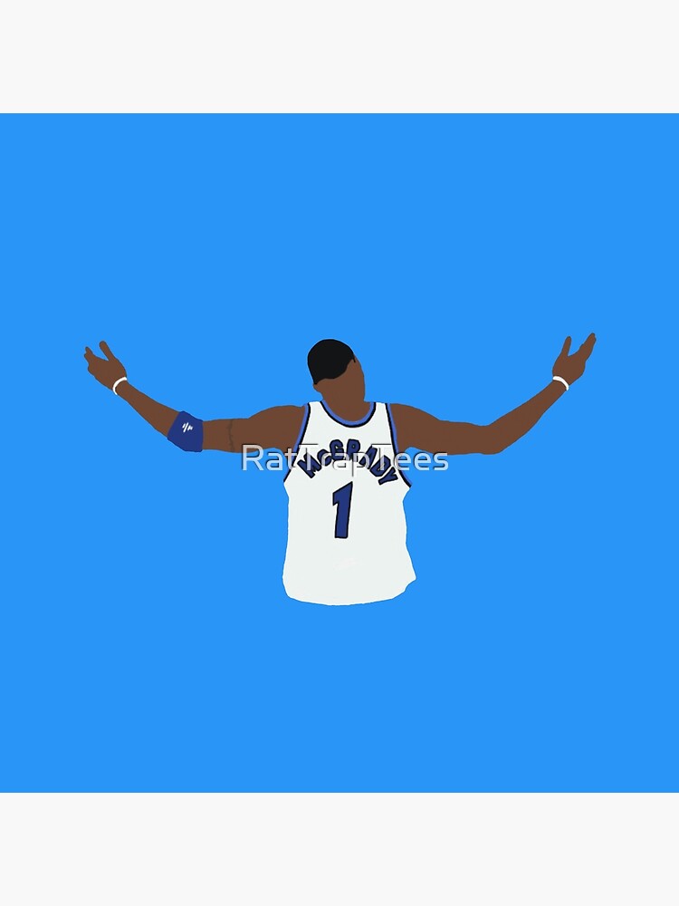 Tracy Mcgrady Hall Of Fame Design Galeriedruck Von Rattraptees Redbubble