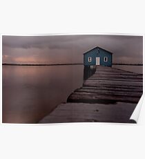 Crawley Boatshed Poster