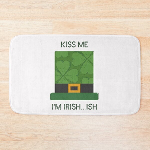 Item preview, Kiss Me, Im Irish...ish- Funny St Patricks Day Leprechaun hat Design designed and sold by Merch-Tees.