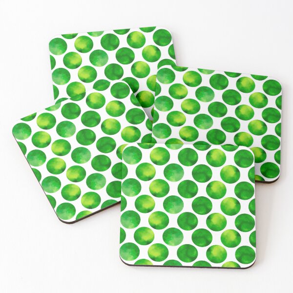 Item preview, Green circles pattern designed and sold by worldion.