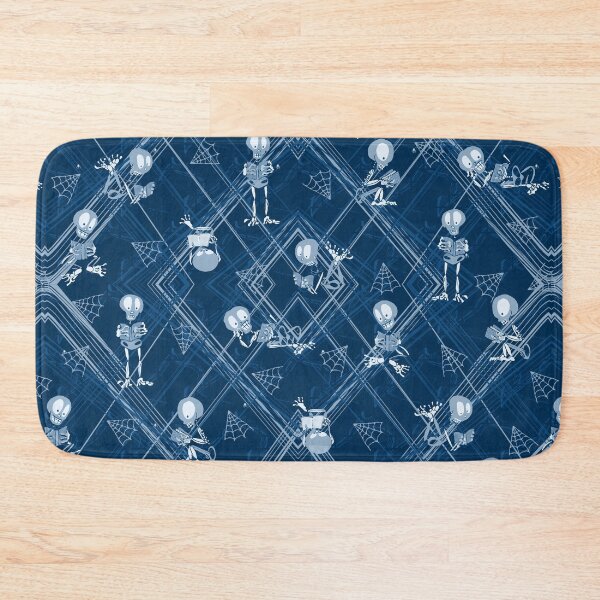 Item preview, Literary Skeletons in Classic Blue designed and sold by ArgyleImp.