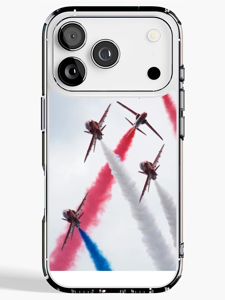 Thumbnail 1 of 5, iPhone Case, Red Arrows - Twister designed and sold by Mike Rivett.