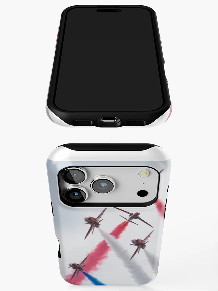 Thumbnail 3 of 4, iPhone Case, Red Arrows - Twister designed and sold by Mike Rivett.