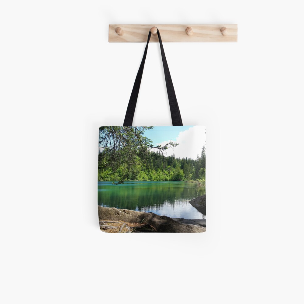 Crestasee bei Trin Flims, Graubünden Stofftasche
