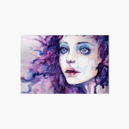 Her Art Board Print