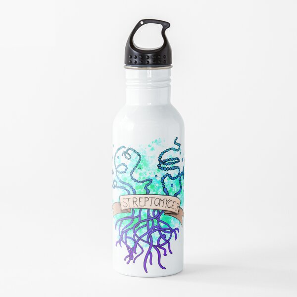 Streptomyces, nature's chemists Water Bottle