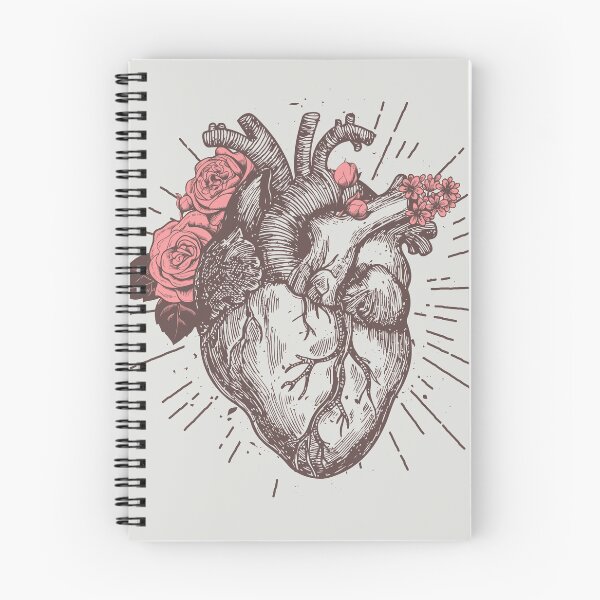 Item preview, Anatomical Heart Floral designed and sold by nameonshirt.