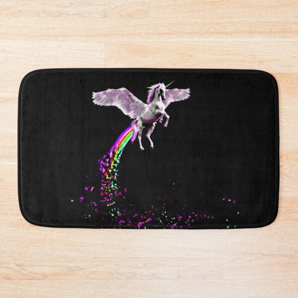 Item preview, Beautiful Unicorn Pooping Shattered Rainbow Unique designed and sold by InitialEnvy.