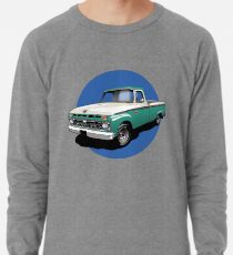 1966 Ford F100 Custom Cab - Teal & Weiß Leichter Pullover