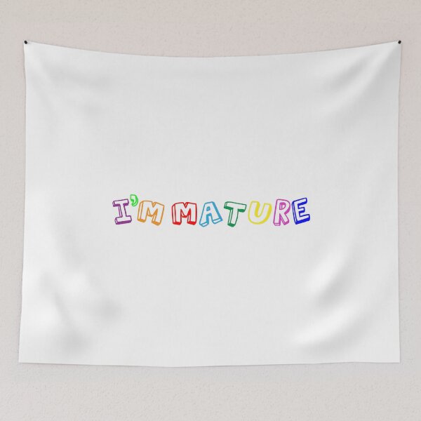 Item preview, ImMature designed and sold by SpoofTShirts.