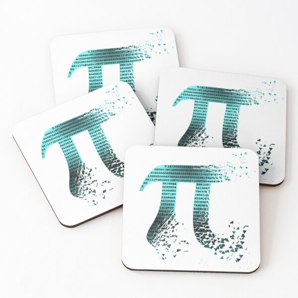Item preview, Pi Shattered Teal Design designed and sold by InitialEnvy.