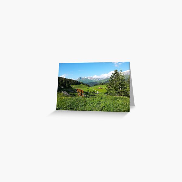 Arosa Grußkarte