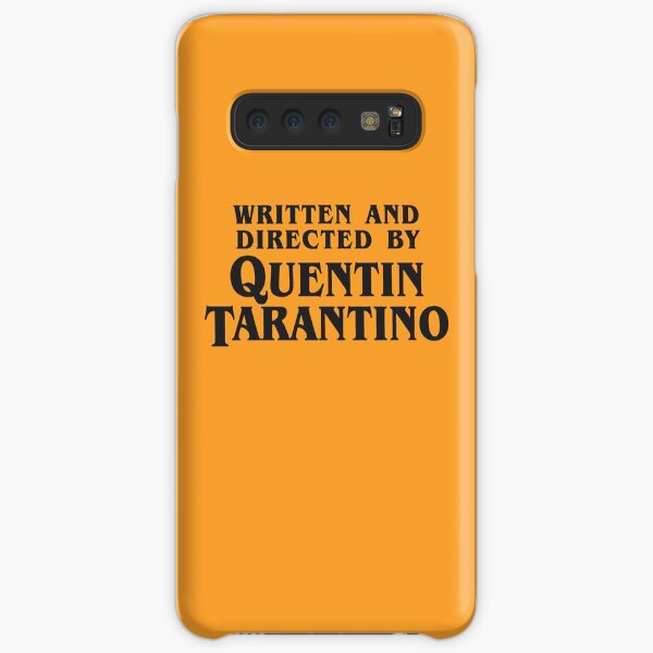 Written and Directed by Quentin Tarantino (dark) Samsung Galaxy Snap Case
