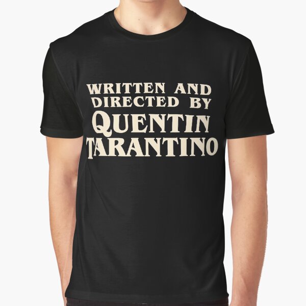 quentin tarantino graphic tee