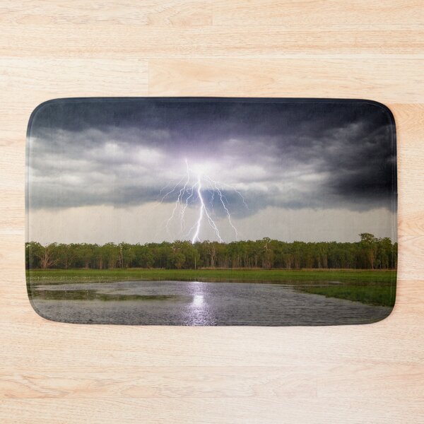 Item preview, Lightning bolt over lagoon designed and sold by mhall.