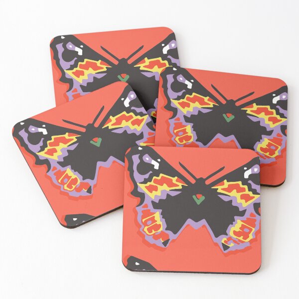 Item preview, Butterfly Moth Pattern designed and sold by NeonSpaceJunk.