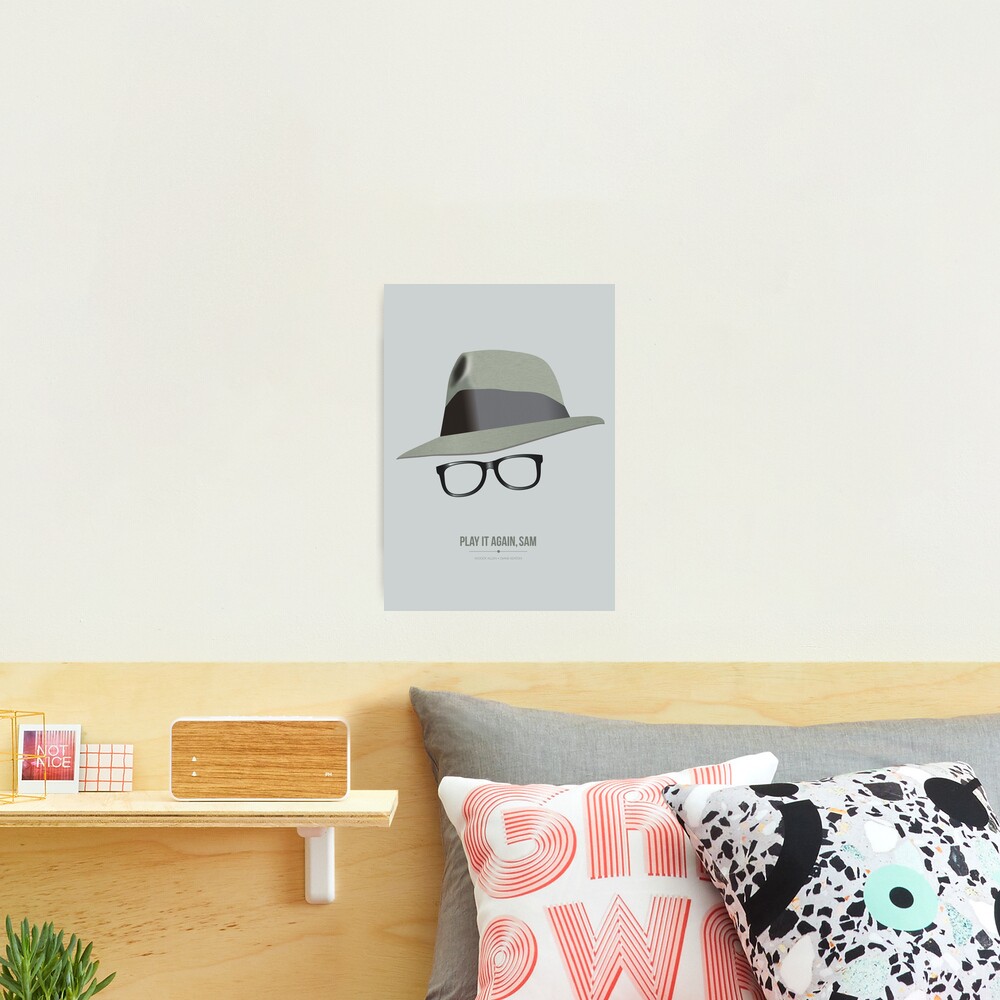 Play It Again, Sam - Alternative Movie Poster Photographic Print