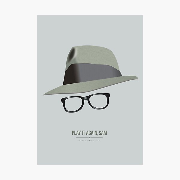 Play It Again, Sam - Alternative Movie Poster Photographic Print