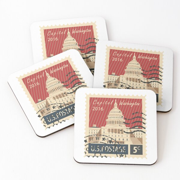 Item preview, Vintage stamp - Washington designed and sold by Simon Dast.