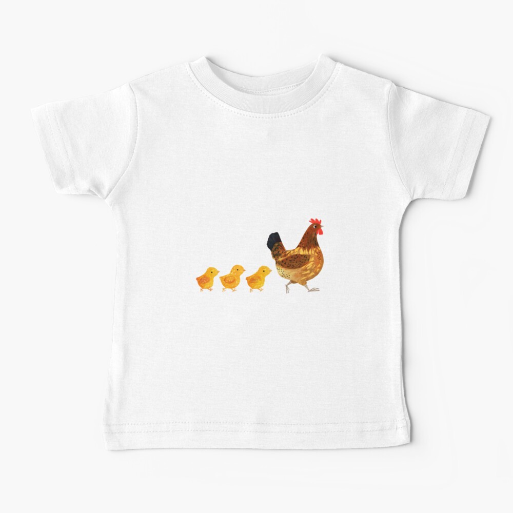 Chicken and chicks Baby T-Shirt