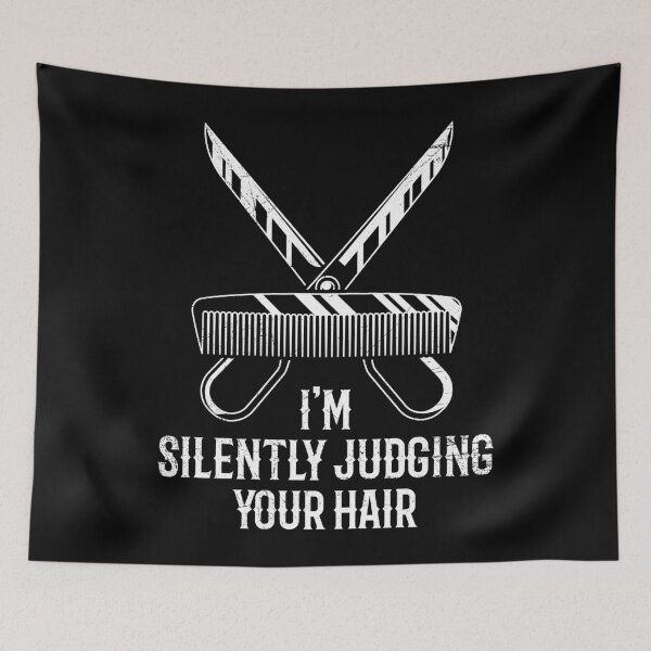 Item preview, I'm Silently Judging Your Hair designed and sold by tonstan.