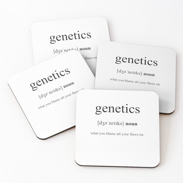 Item preview, Genetics Definition | Dictionary Collection designed and sold by Designschmiede.