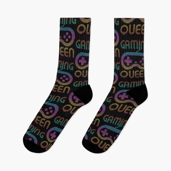 Item preview, Gamepad binario colorido Gaming Queen designed and sold by NerdySherds.