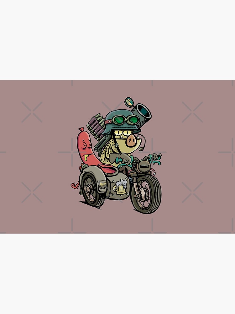 Motorcycle Tandem by duxpavlic