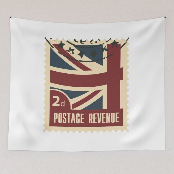 Item preview, Vintage stamp - Great Britain flag designed and sold by Simon Dast.