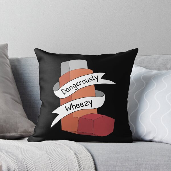 Item preview, Asthma Awareness Pun Dangerously Wheezy designed and sold by GregFromThePeg.