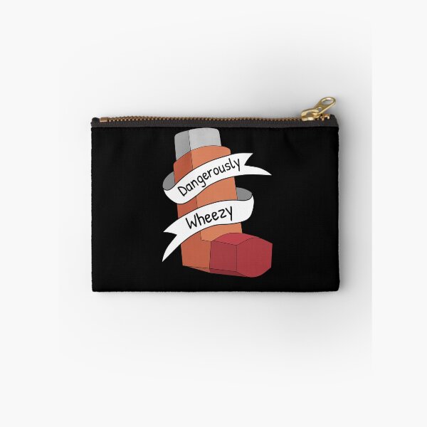 Item preview, Asthma Awareness Pun Dangerously Wheezy designed and sold by GregFromThePeg.