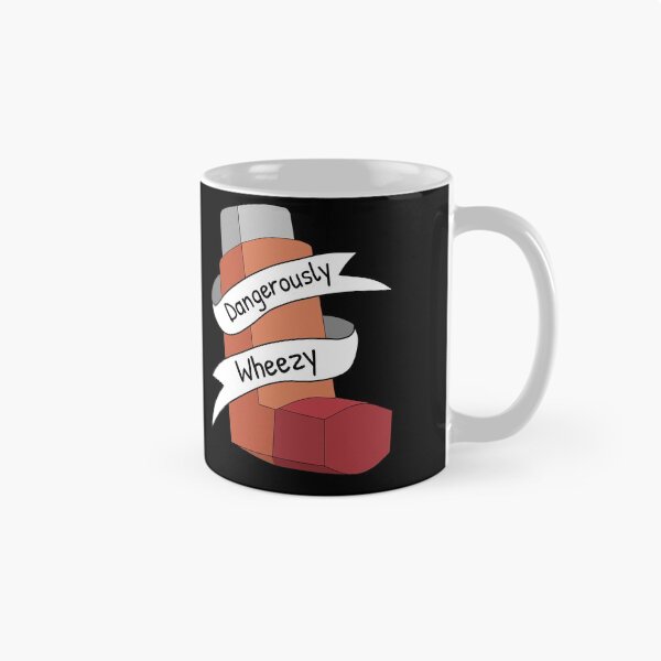 Item preview, Asthma Awareness Pun Dangerously Wheezy designed and sold by GregFromThePeg.