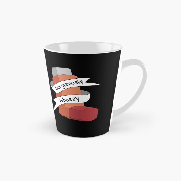 Item preview, Asthma Awareness Pun Dangerously Wheezy designed and sold by GregFromThePeg.