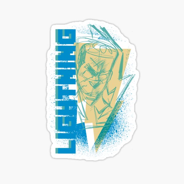 Lightning Strike SketchART Sticker