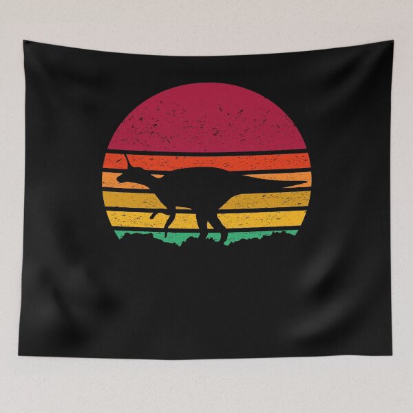 Item preview, Tsintaosaurus retro style designed and sold by 1681830934131.