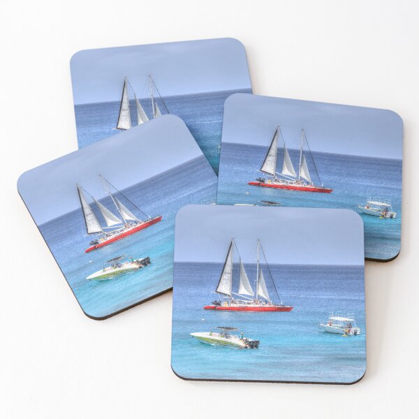 Item preview, Barbados Blue Sea Boats designed and sold by Londonimages.