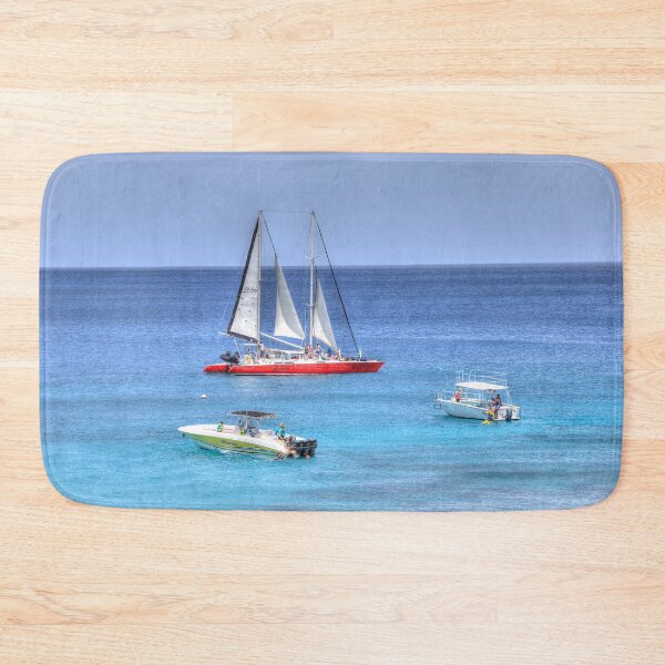 Item preview, Barbados Blue Sea Boats designed and sold by Londonimages.