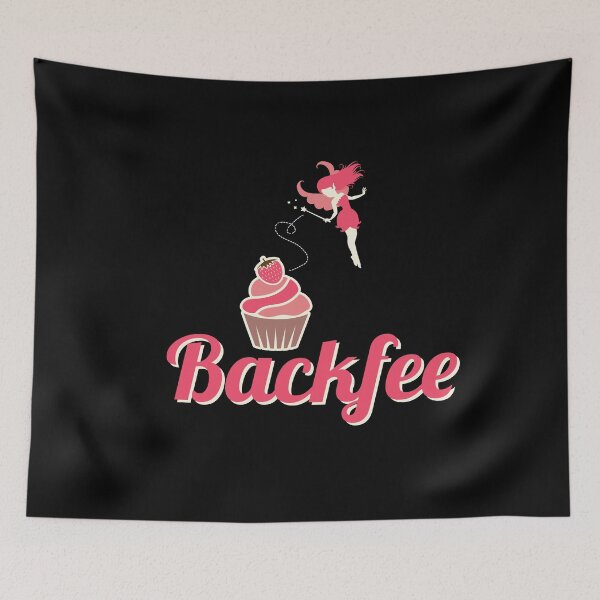 Item preview, Backfee baking baker cake cupcake fairy tartlets designed and sold by MooonTees.