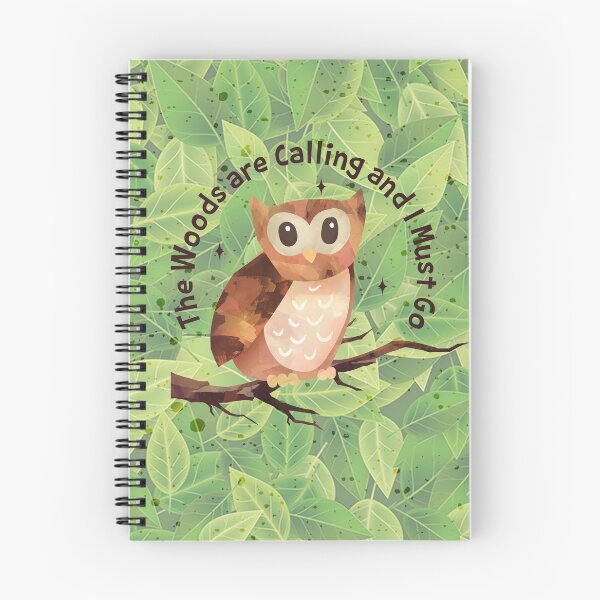Item preview,  Woodland Owl Woods Nature Forest Quote Trees designed and sold by creative321.