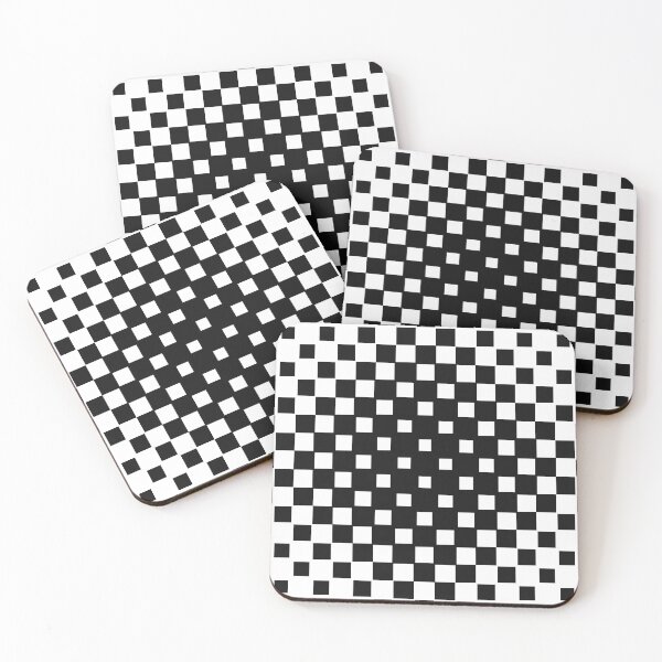 Item preview, Black and white EGirl fashion style pattern designed and sold by NerdySherds.