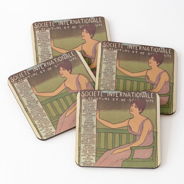 Item preview, Vintage international painting expo Paris 1897 designed and sold by aapshop.