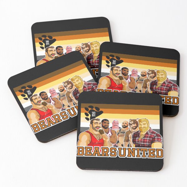 BEARS UNITED Coasters (Set of 4)