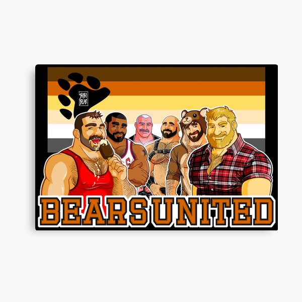 BEARS UNITED Canvas Print