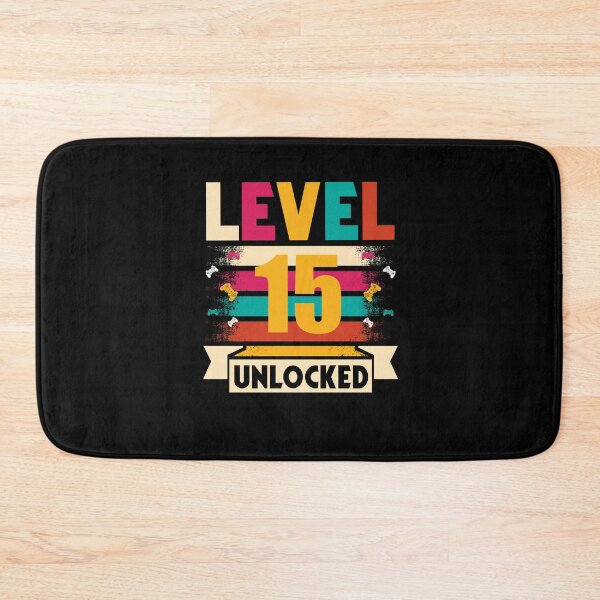Item preview, 15th birthday gift level 15 unlocked designed and sold by 1681830934131.